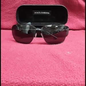 Dolce & Gabbana Aviator Polarized Sunglasses